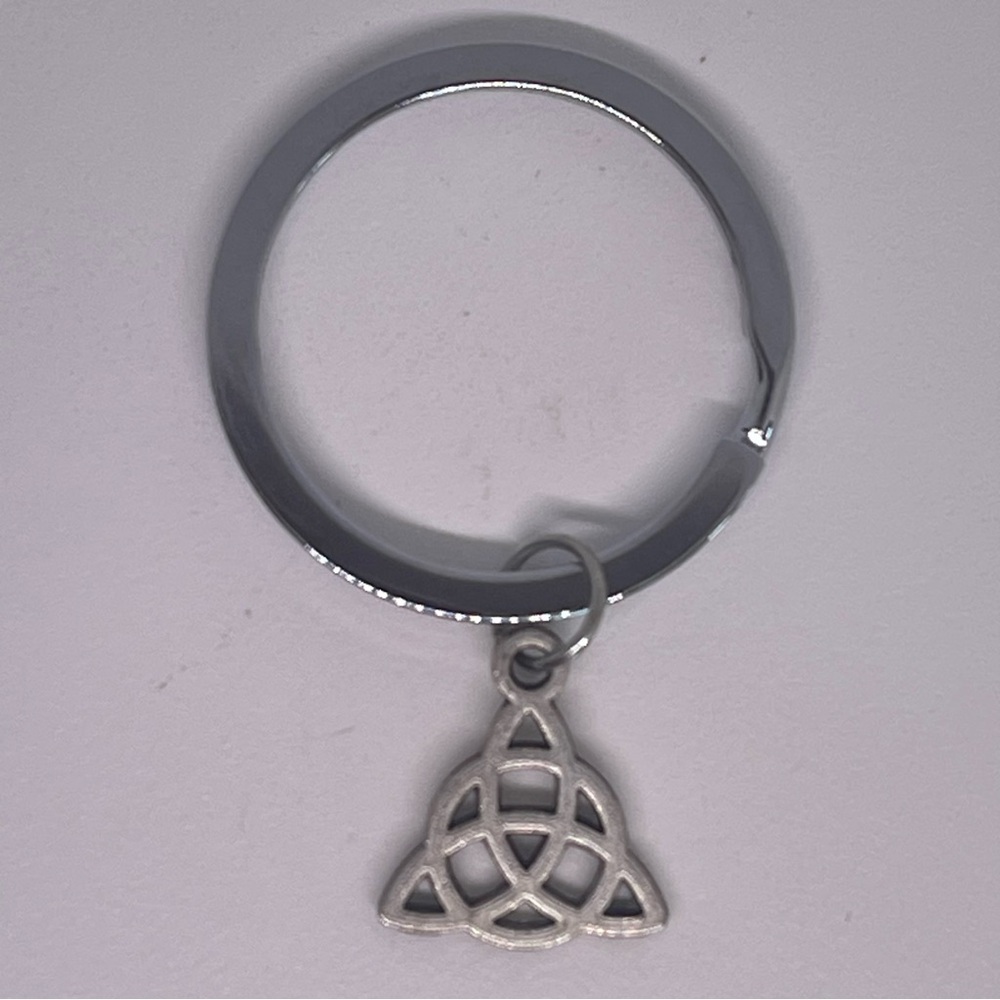 Triquetra “Charmed” keychain